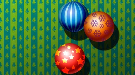 Photoshop Tutorial: Christmas Ornament Balls
